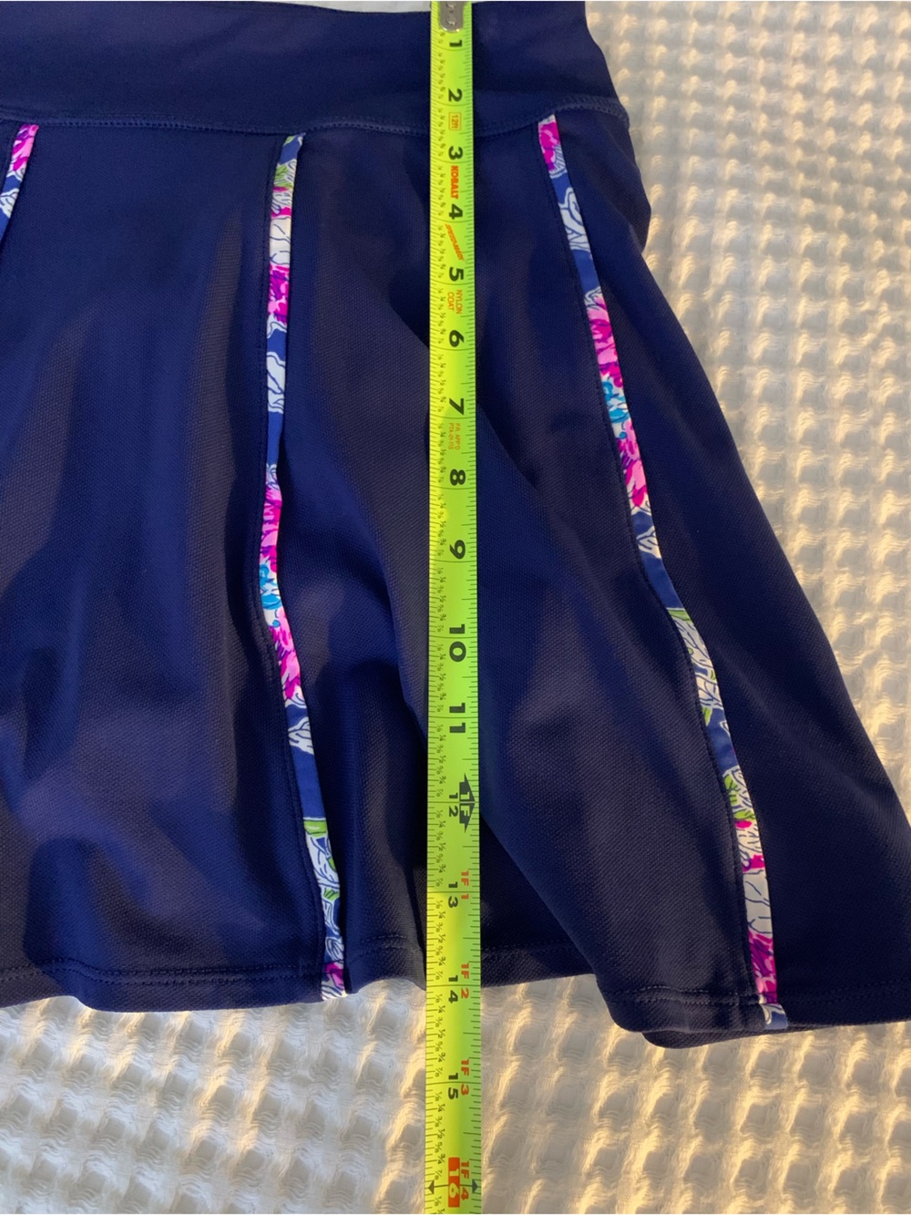 EUC Lilly Pulitzer UPF 50+ Luxletic Bungalo High Rise Skort size small - Picture 7 of 9